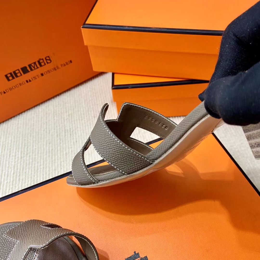 에르메스 올수공 오아시스 슬리퍼 샌들 앱송 27